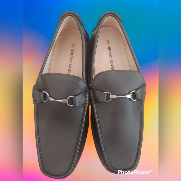 Bruno Marc loafers slip on shoes men 11 - Picture 1 of 6